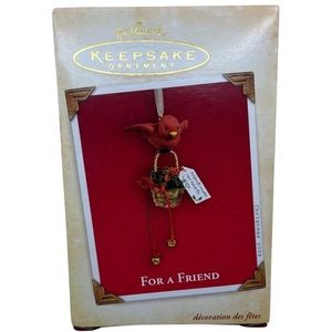 NEW Hallmark Christmas Ornament “For A Friend” Bird 2004